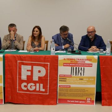 Carceri: Fp Cgil Sicilia, mancano agenti e infermieri e a rischio sono la sicurezza degli operatori e il diritto alle cure dei detenuti