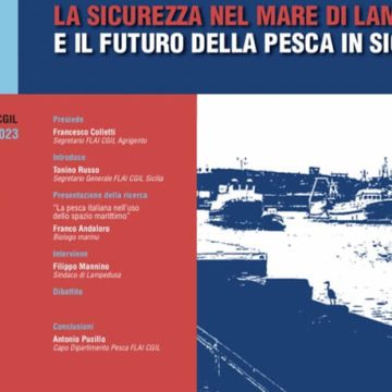 Pesca: focus della Flai Cgil sugli scenari futuri e i problemi aperti per il settore pesca a Lampedusa e in Sicilia. Giovedì a Lampedusa presentazione di ricerca e dibattito