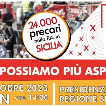 Pubblica amministrazione: in Sicilia 24 mila precari